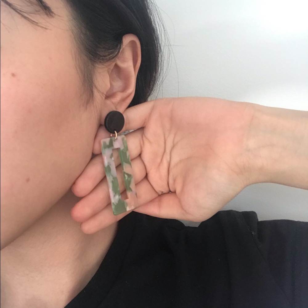 Acrylic earrings